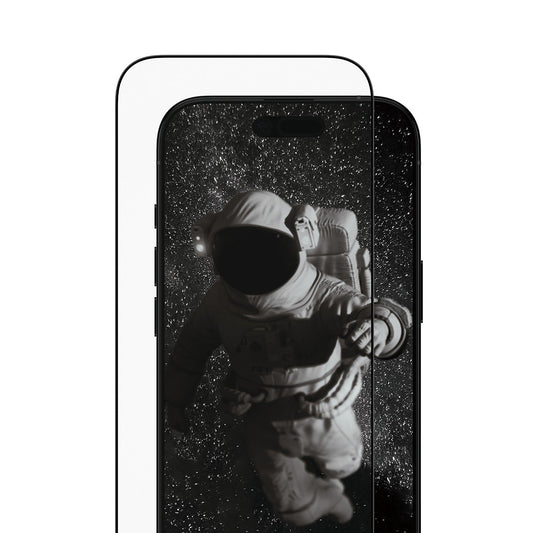 PanzerGlass Ceramic II Screen Protector Ultra Wide Fit - szkło ceramiczne do iPhone Air czarna ramka