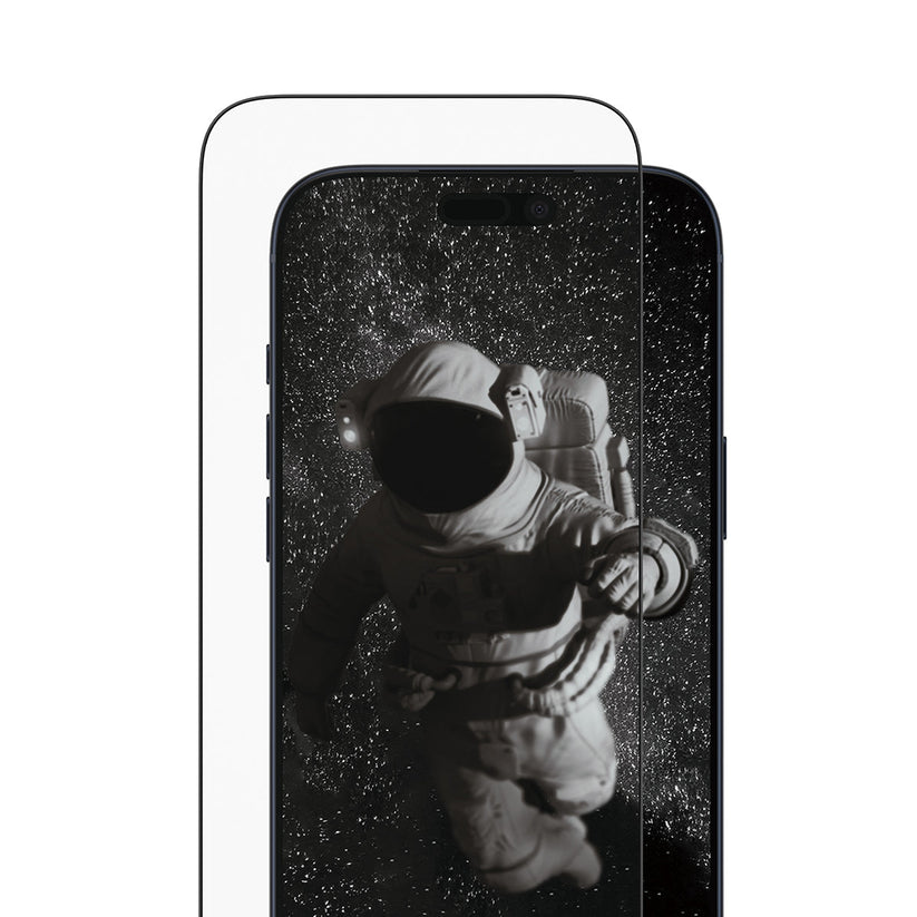 PanzerGlass Ceramic II Screen Protector Ultra Wide Fit - szkło ceramiczne do iPhone 17 Pro Max czarna ramka