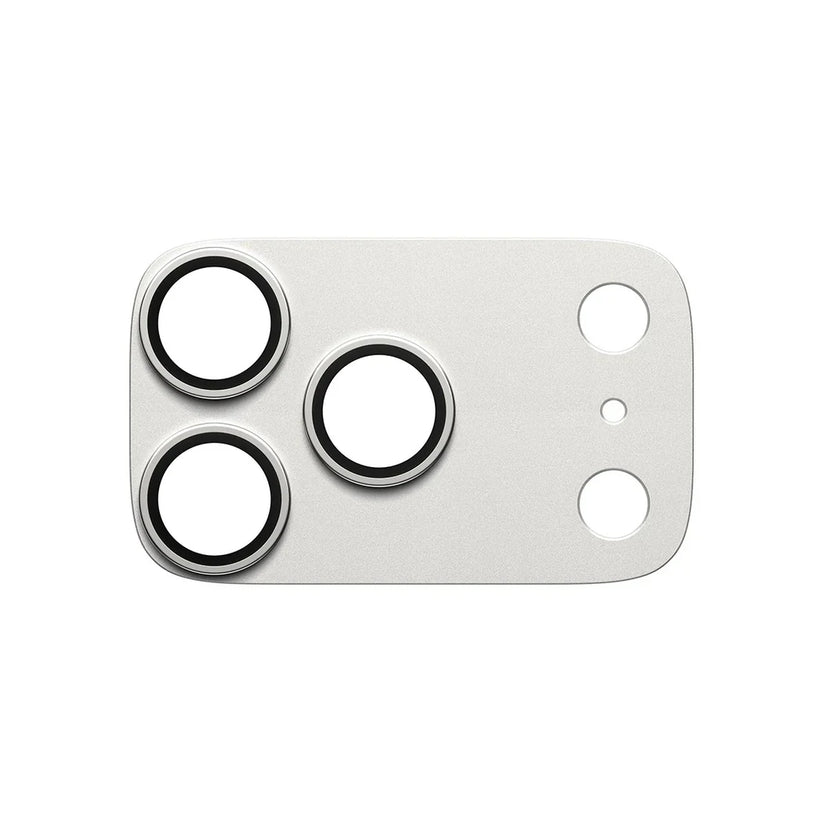 PanzerGlass Fender Camera Protector - osłona na aparat do iPhone 17 Pro Max srebrna