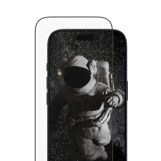 PanzerGlass Ceramic II Screen Protector Ultra Wide Fit - szkło ceramiczne do iPhone 17 Pro czarna ramka
