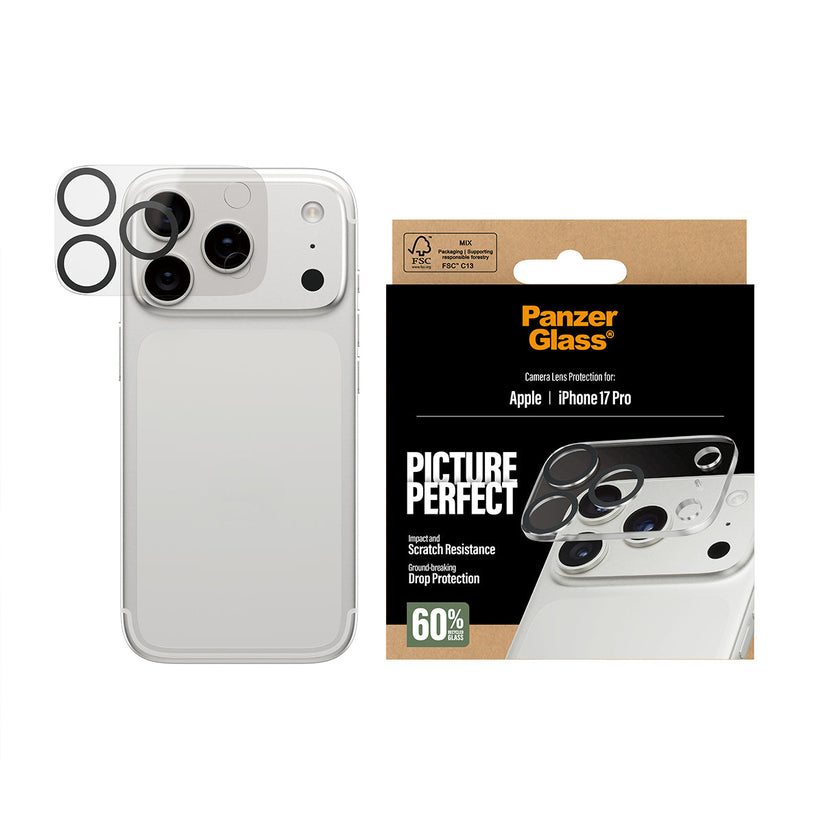 PanzerGlass PicturePerfect Camera Lens Protector - osłona na aparat do iPhone 17 Pro