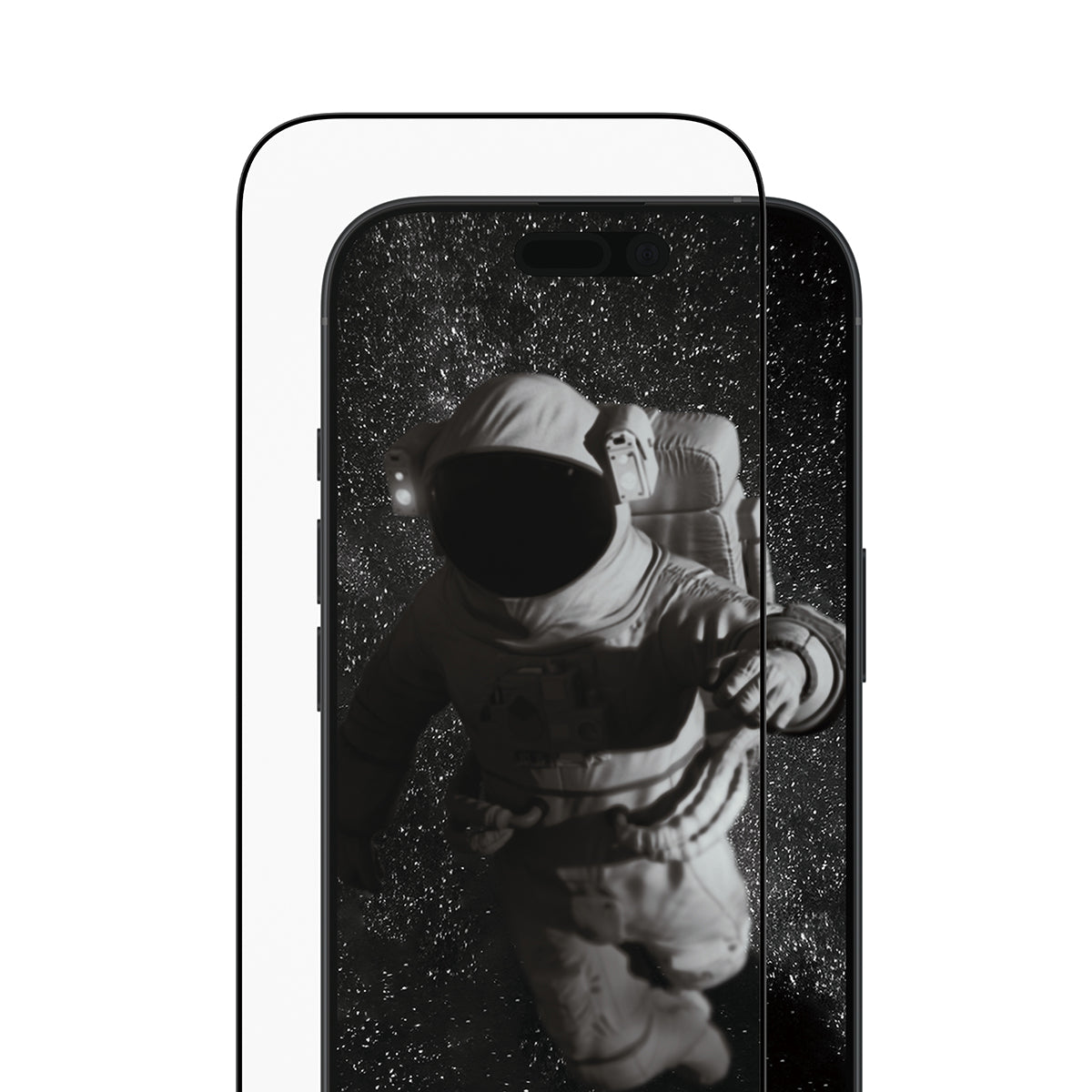 PanzerGlass Ceramic II Screen Protector Ultra Wide Fit - szkło ceramiczne do iPhone 16 Pro 17 czarna ramka