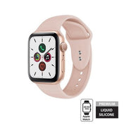 Crong Liquid Band - Pasek Apple Watch 44 45 46 49 mm piaskowy róż