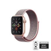 Crong Nylon Band - Pasek sportowy Apple Watch 38 40 41 42 mm light pink