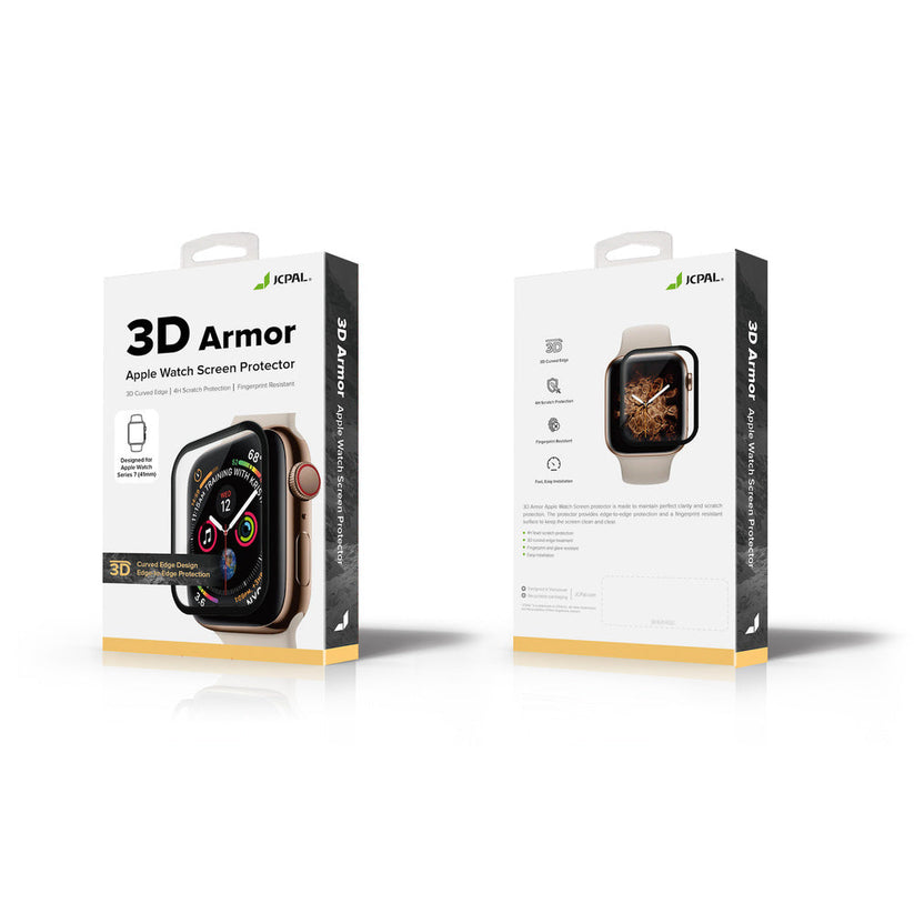 Szkło ochronne JCPal Armor 3D Apple Watch Screen Protector do Apple Watch 4 5 6 SE 40mm