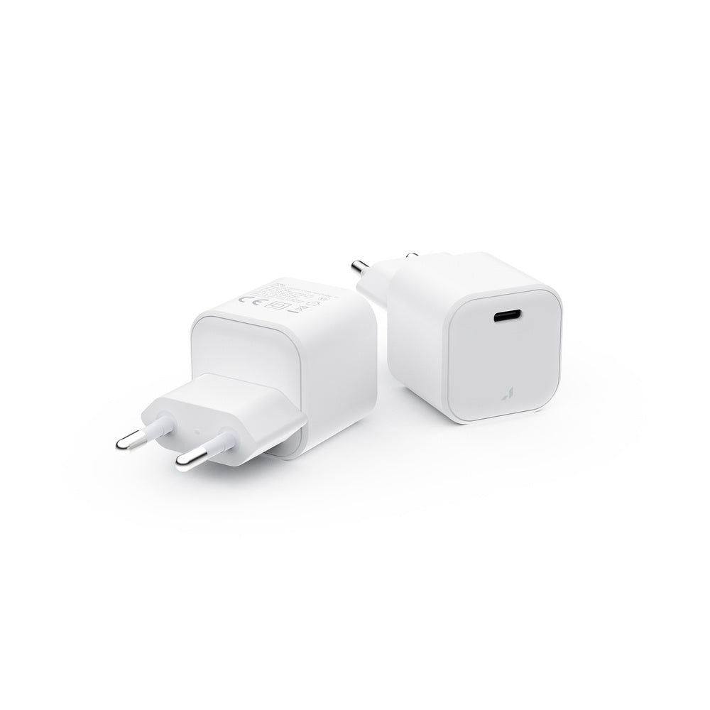 JCPal Bolt Pro 20W GaN Fast Charger  - ładowarka sieciowa USB-C 20W biała