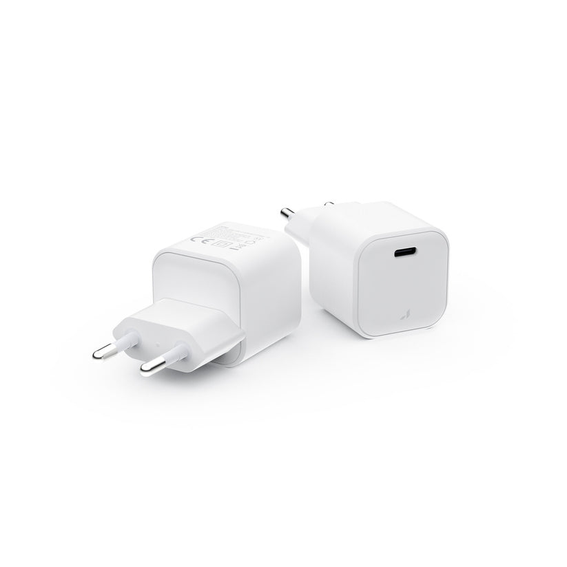 JCPal Bolt Pro 20W GaN Fast Charger  - ładowarka sieciowa USB-C 20W biała
