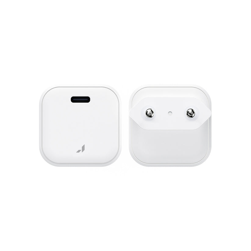 JCPal Bolt Pro 20W GaN Fast Charger  - ładowarka sieciowa USB-C 20W biała