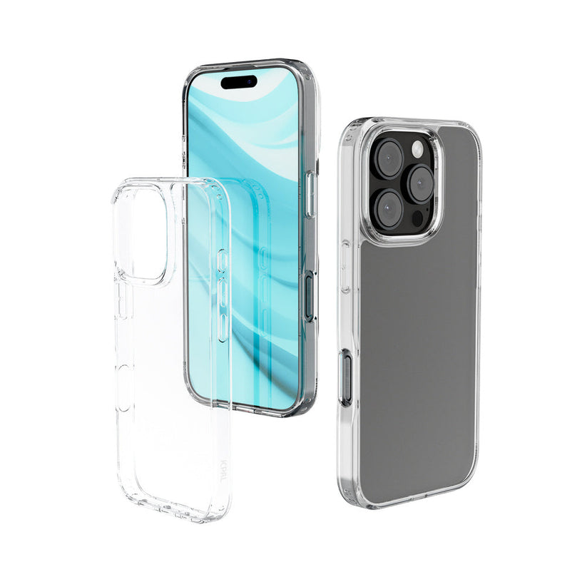 JCPal iGuard DualPro Case - etui do iPhone 16 Pro Max przeźroczyste