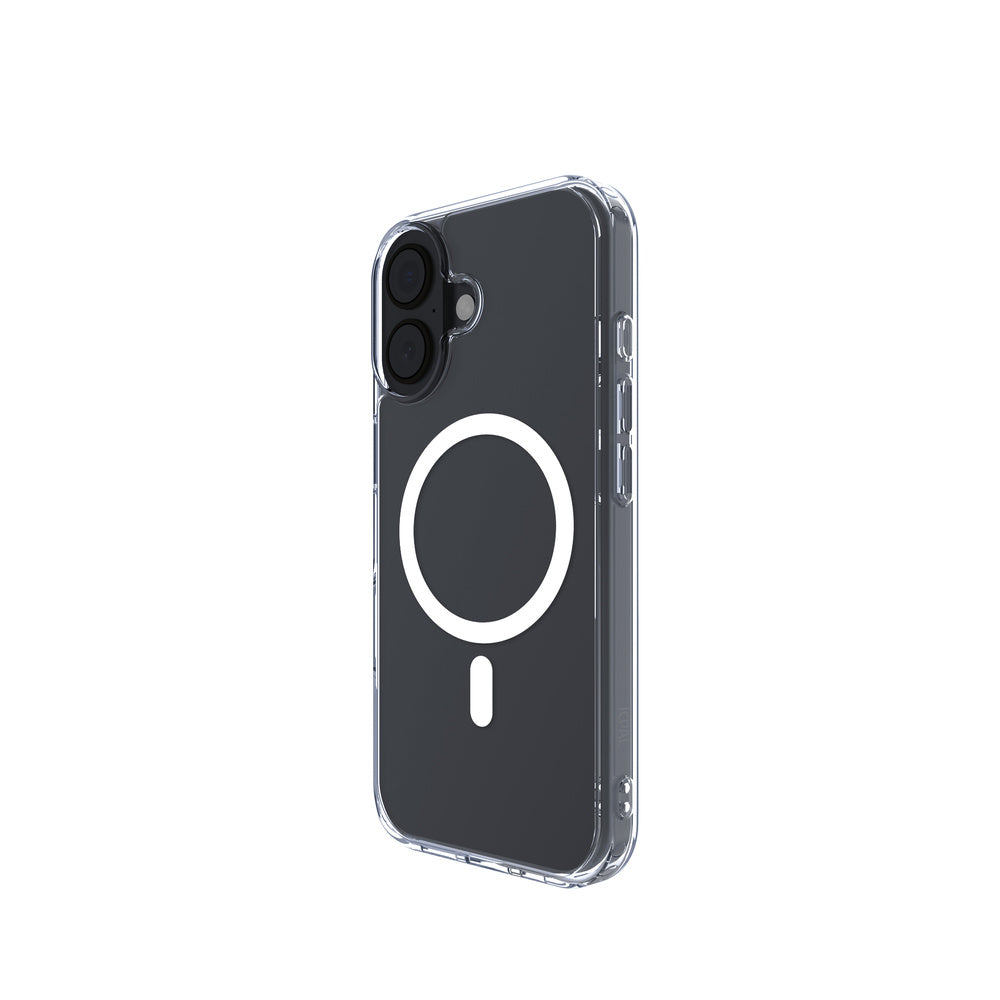 JCPal DualPro MagSafe Compatible Case - etui MagSafe do iPhone 17 przeźroczyste