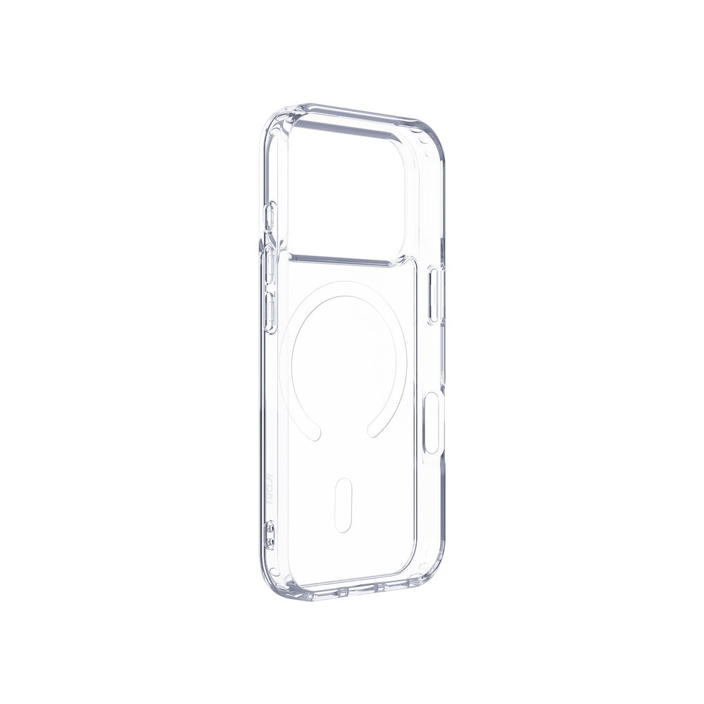 JCPal DualPro MagSafe Compatible Case - etui MagSafe do iPhone 17 Pro przeźroczyste