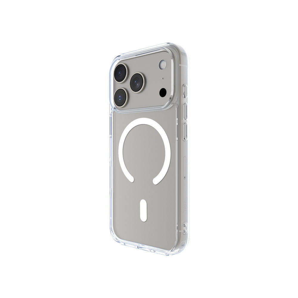 JCPal DualPro MagSafe Compatible Case - etui MagSafe do iPhone 17 Pro przeźroczyste
