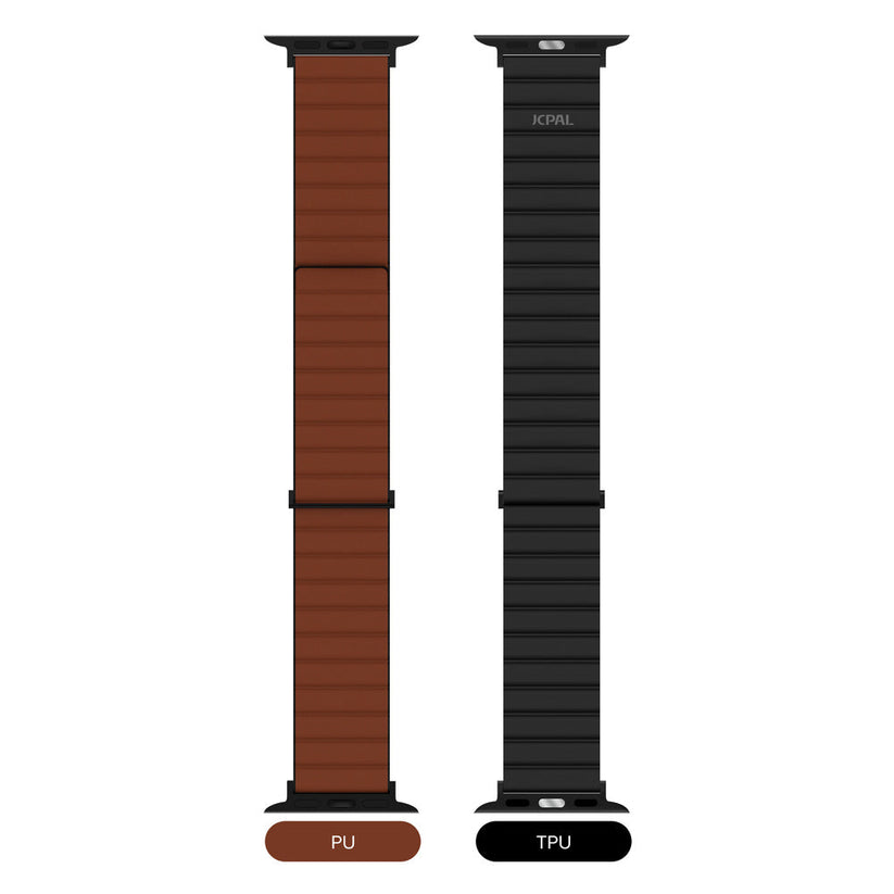JCPal FlexDuo - pasek Apple Watch 38 40 41 42 mm czarny brązowy