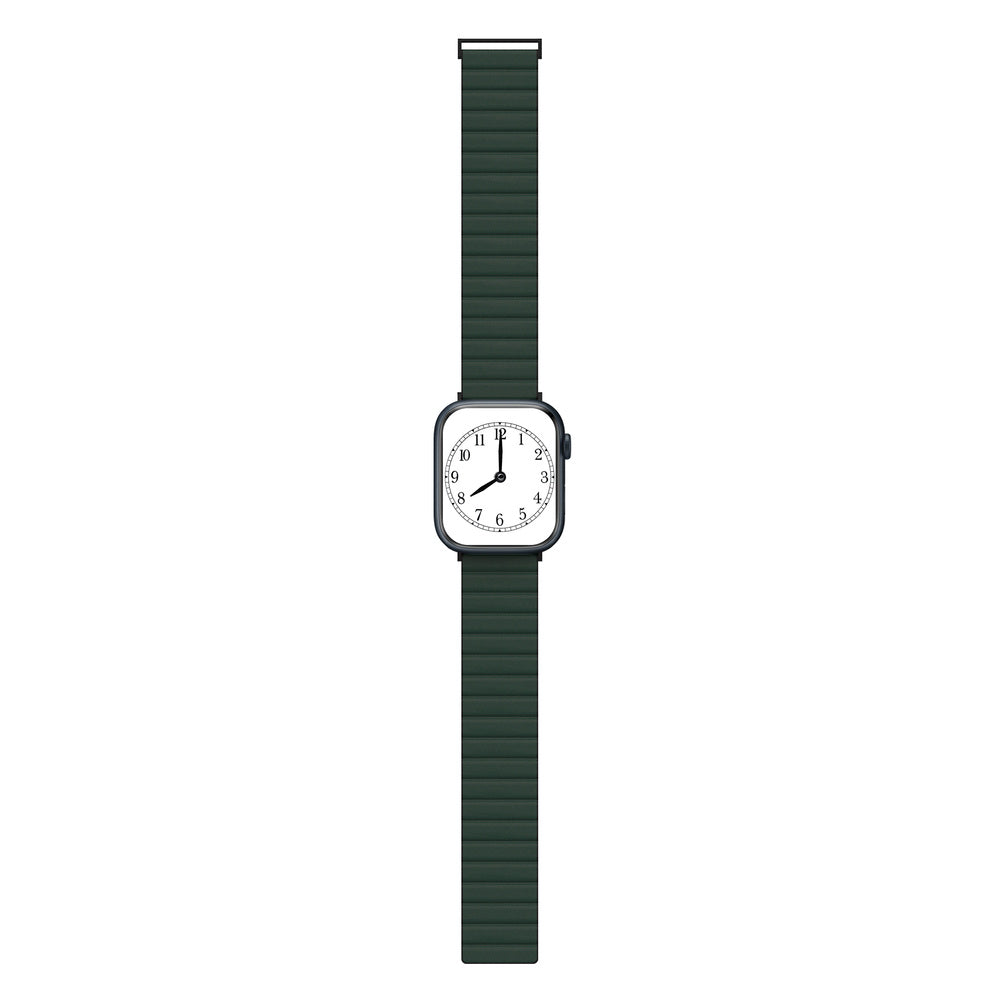 JCPal FlexDuo - pasek Apple Watch 38 40 41 42 mm czarny zielony