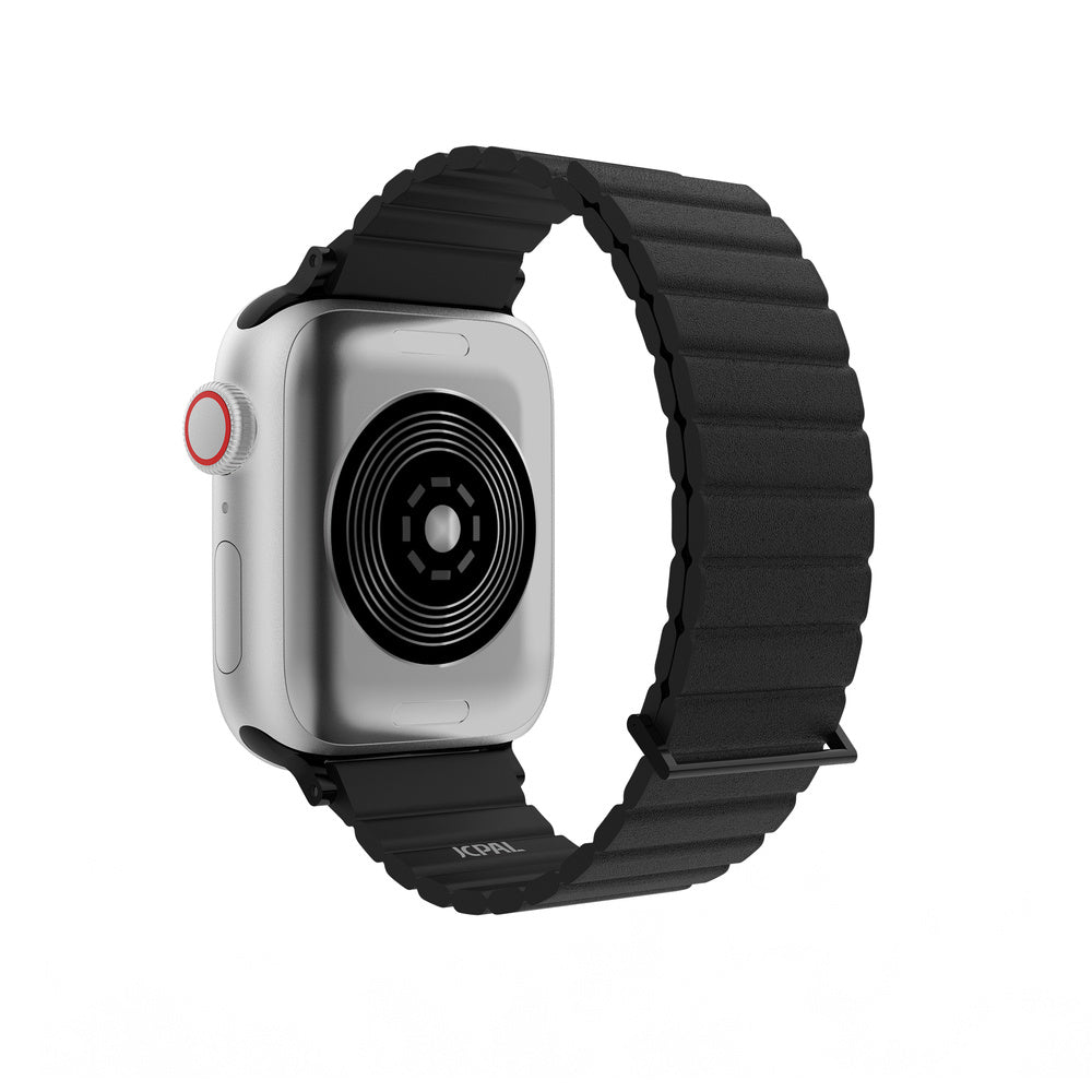 JCPal FlexDuo - pasek Apple Watch 38 40 41 42 mm czarny