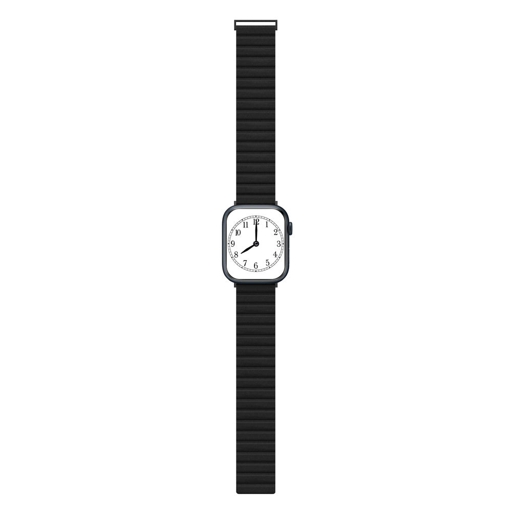 JCPal FlexDuo - pasek Apple Watch 38 40 41 42 mm czarny