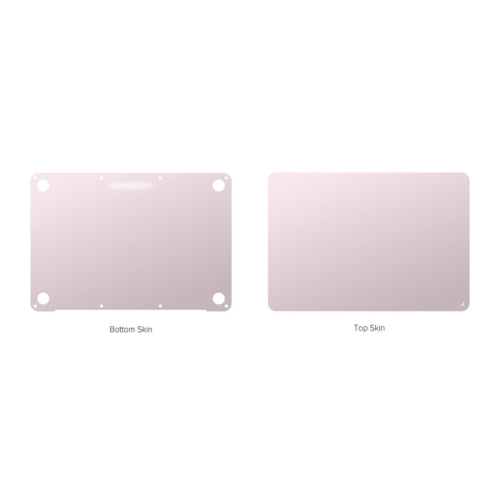 JCPal MacGuard 2in1 Protective Film Set - folia ochronna do MacBook Neo 13" różowa