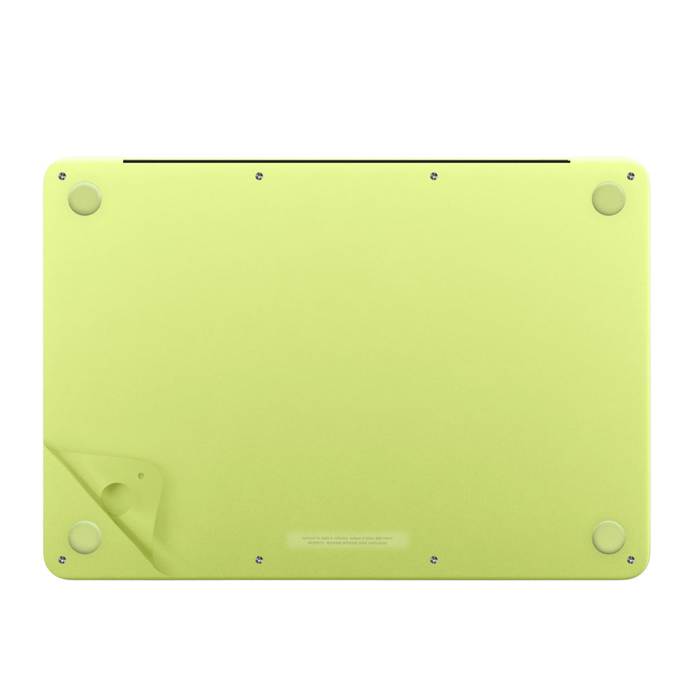 JCPal MacGuard 2in1 Protective Film Set - folia ochronna do MacBook Neo 13" żółta