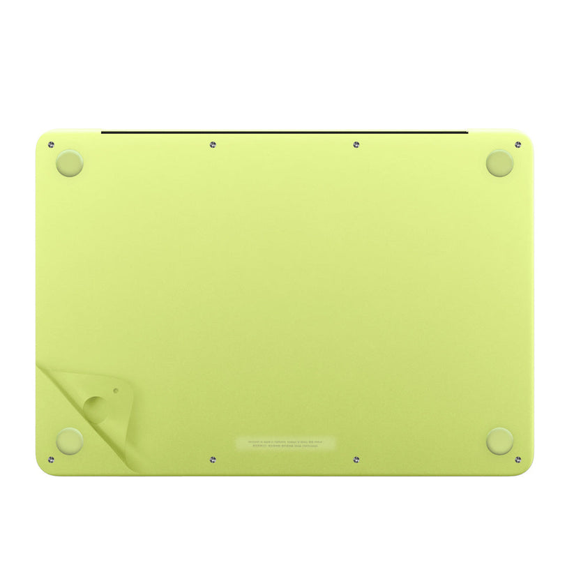 JCPal MacGuard 2in1 Protective Film Set - folia ochronna do MacBook Neo 13" żółta