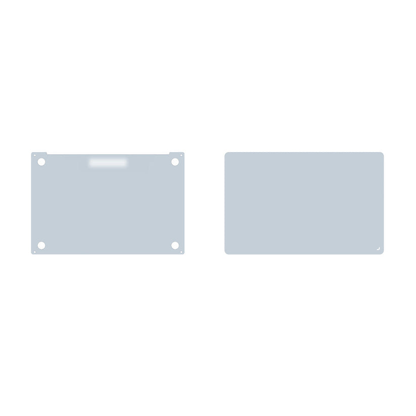 JCPal MacGuard 2in1 Skin Set do MacBook Air 15" M2 M3 M4 Sky Blue