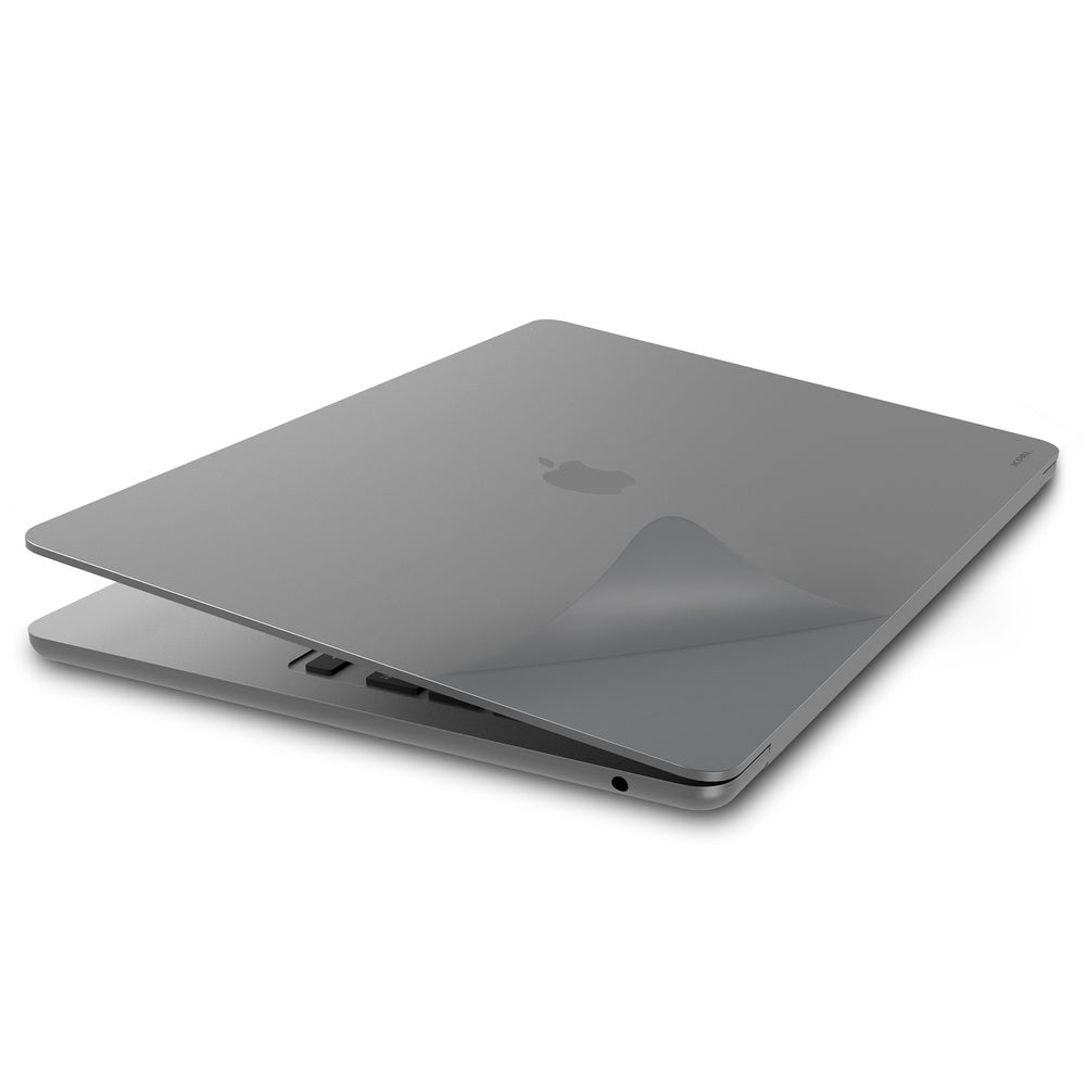 JCPal MacGuard 2in1 Skin Set do MacBook Air 15" M2 M3 M4 Space Grey