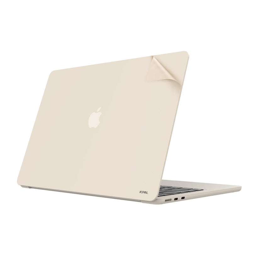 JCPal MacGuard 2in1 Skin Set do MacBook Air 15" M2 M3 M4 Starlight