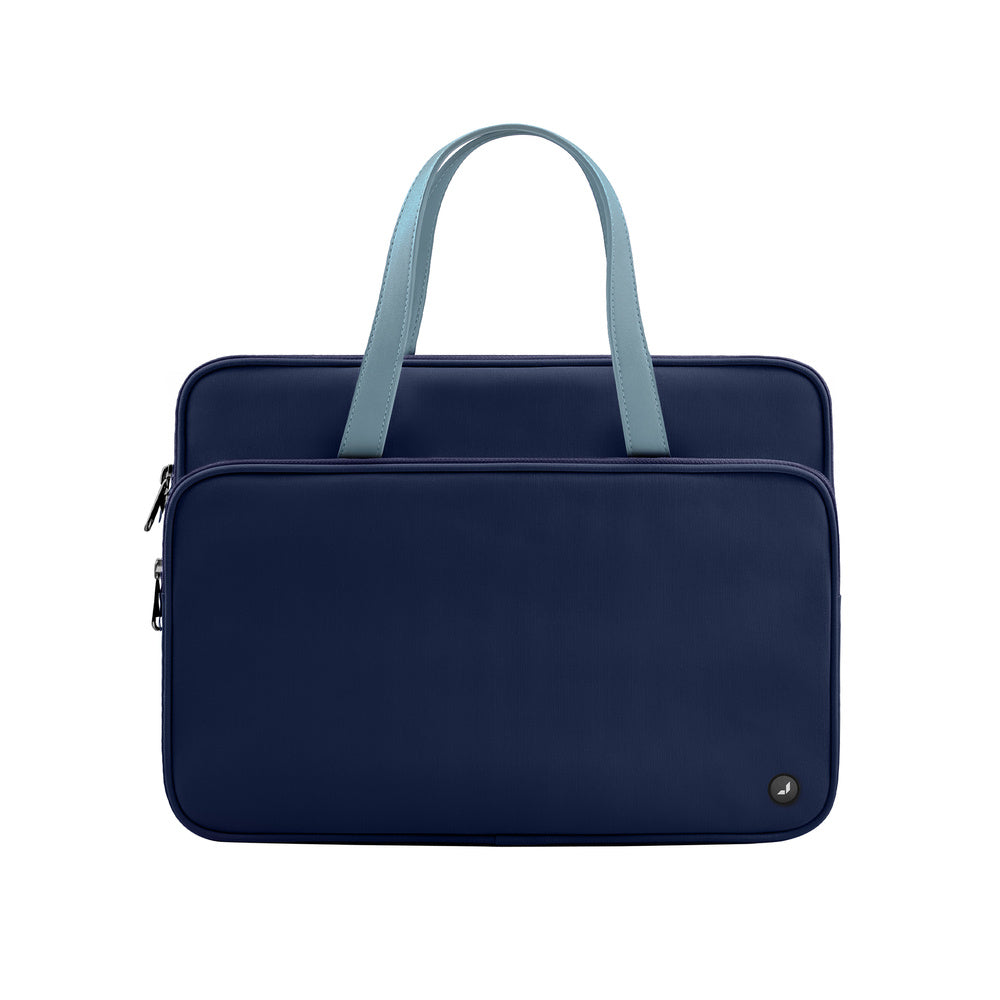JCPal Milan Briefcase Sleeve - torba do MacBook 13 14" granatowa