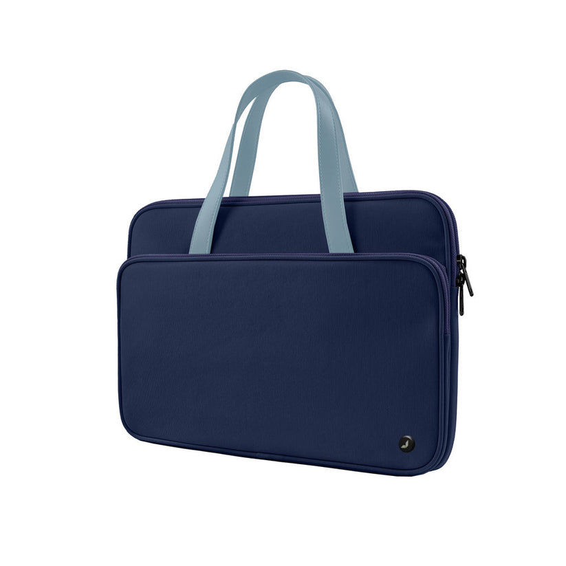 JCPal Milan Briefcase Sleeve - torba do MacBook 13 14" granatowa