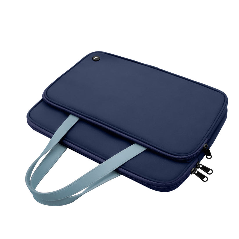 JCPal Milan Briefcase Sleeve - torba do MacBook 13 14" granatowa