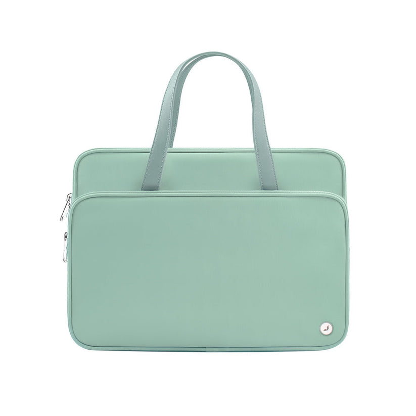 JCPal Milan Briefcase Sleeve - torba do MacBook 13 14" miętowa
