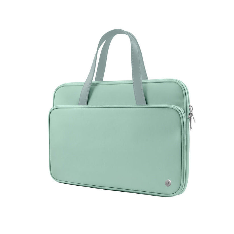 JCPal Milan Briefcase Sleeve - torba do MacBook 13 14" miętowa
