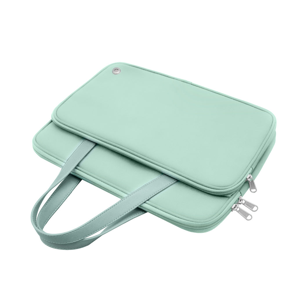 JCPal Milan Briefcase Sleeve - torba do MacBook 13 14" miętowa
