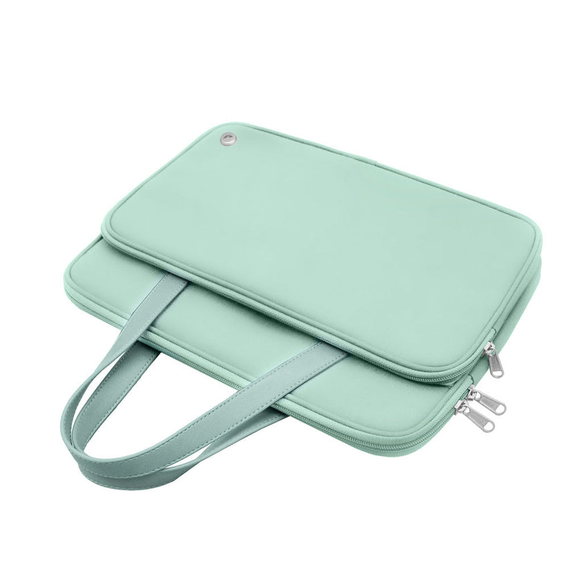 JCPal Milan Briefcase Sleeve - torba do MacBook 13 14" miętowa