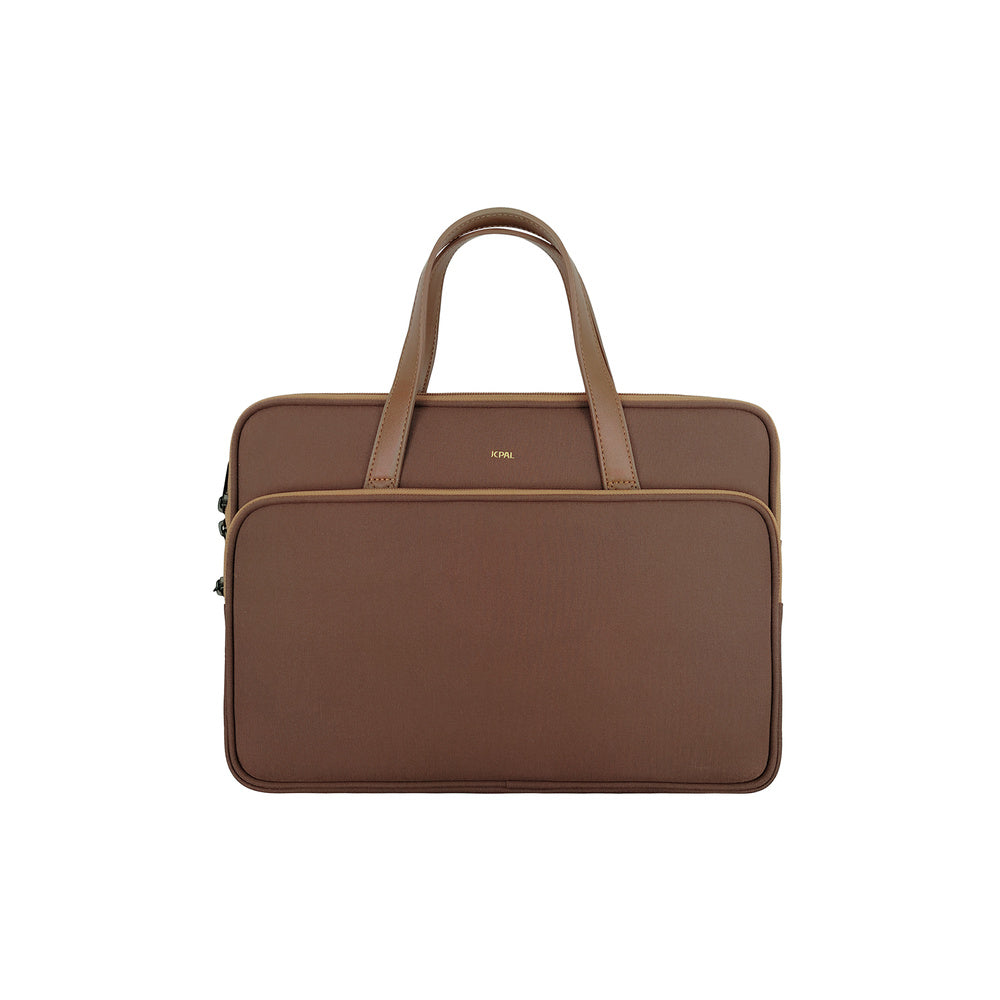 JCPal Milan Briefcase Sleeve - torba do MacBook 13 14" brązowa