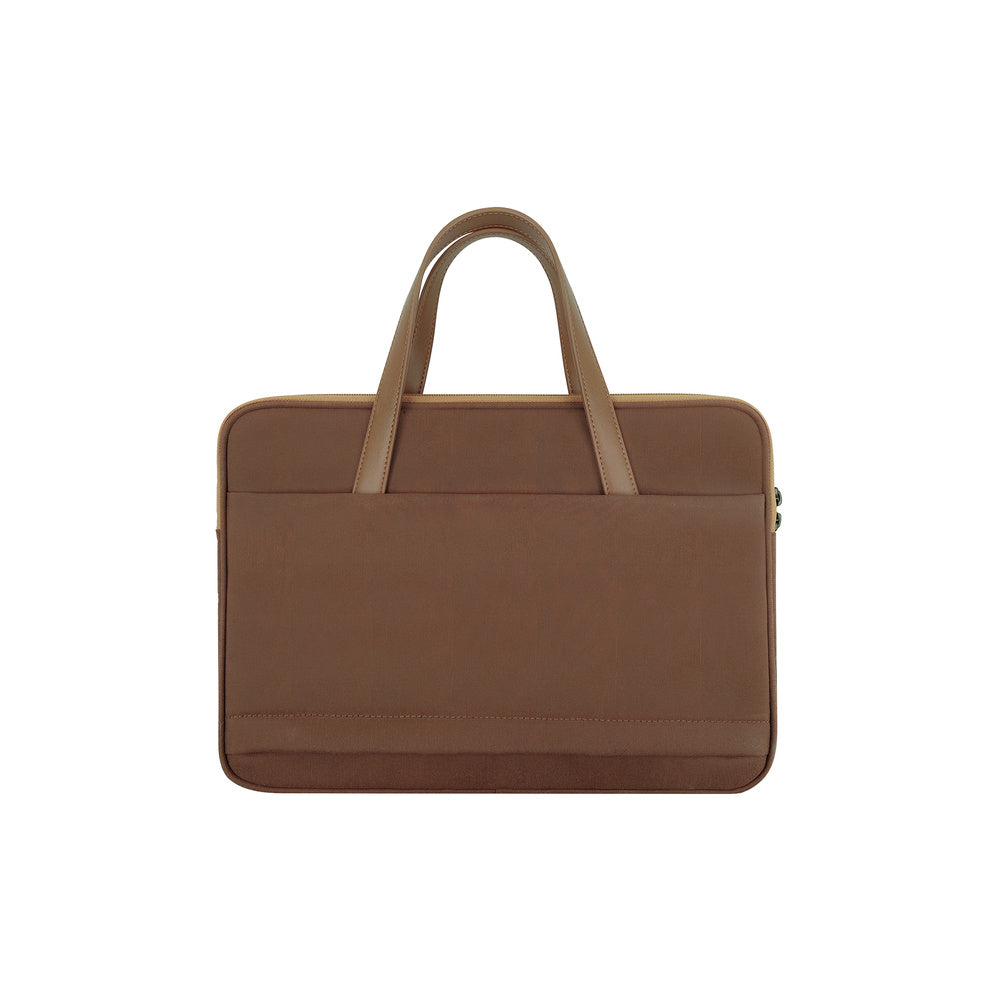JCPal Milan Briefcase Sleeve - torba do MacBook 13 14" brązowa