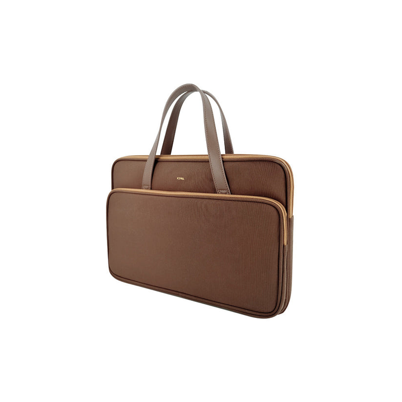JCPal Milan Briefcase Sleeve - torba do MacBook 13 14" brązowa