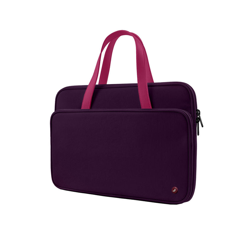 JCPal Milan Briefcase Sleeve - torba do MacBook 13 14" fioletowa