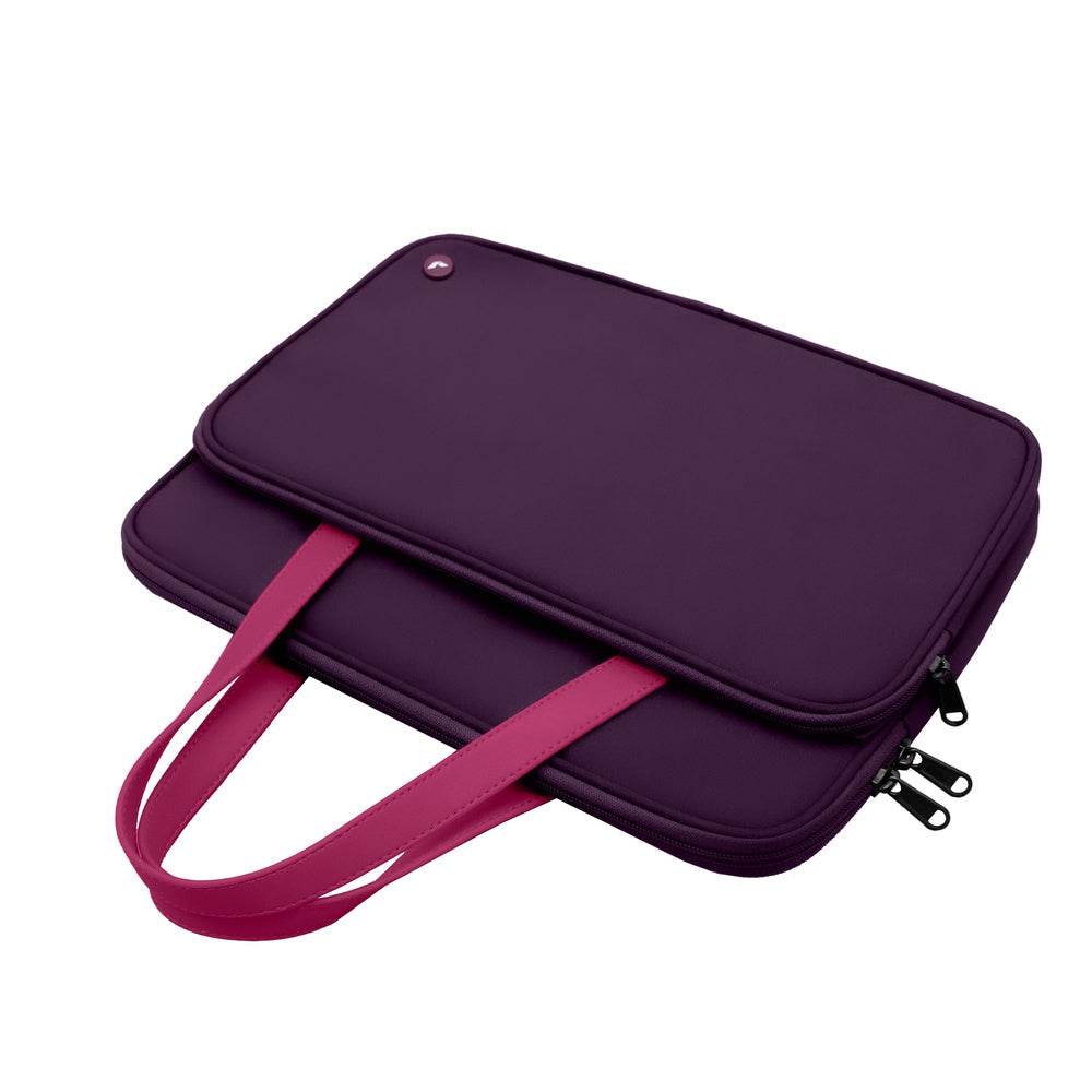 JCPal Milan Briefcase Sleeve - torba do MacBook 13 14" fioletowa