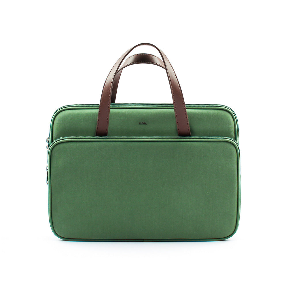 JCPal Milan Briefcase Sleeve - torba do MacBook 15 16" oliwkowa