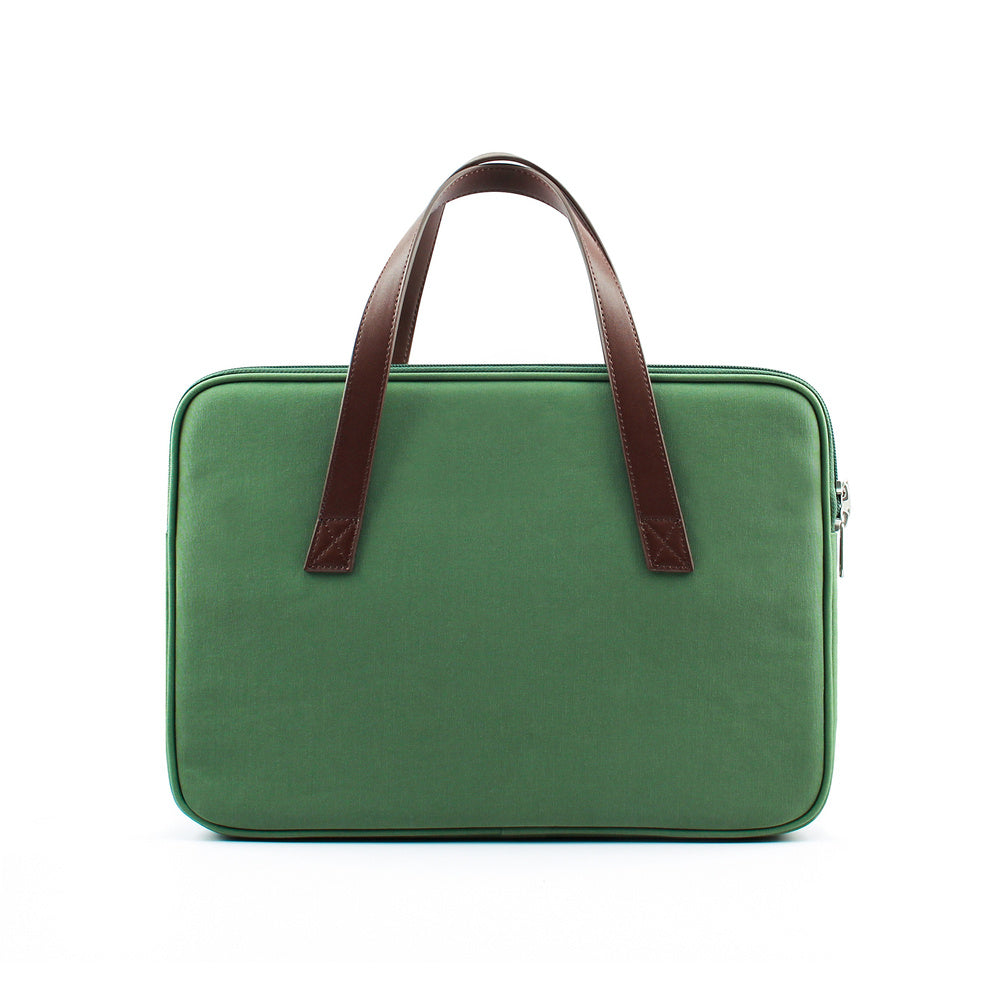 JCPal Milan Briefcase Sleeve - torba do MacBook 15 16" oliwkowa