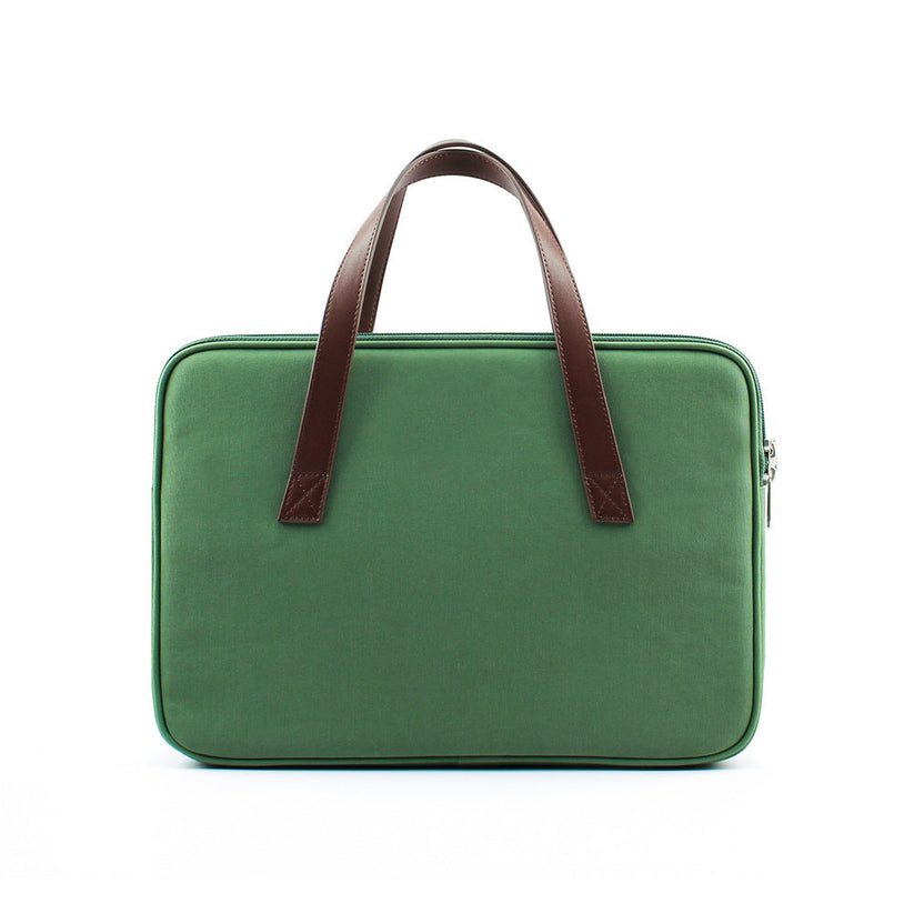 JCPal Milan Briefcase Sleeve - torba do MacBook 15 16" oliwkowa