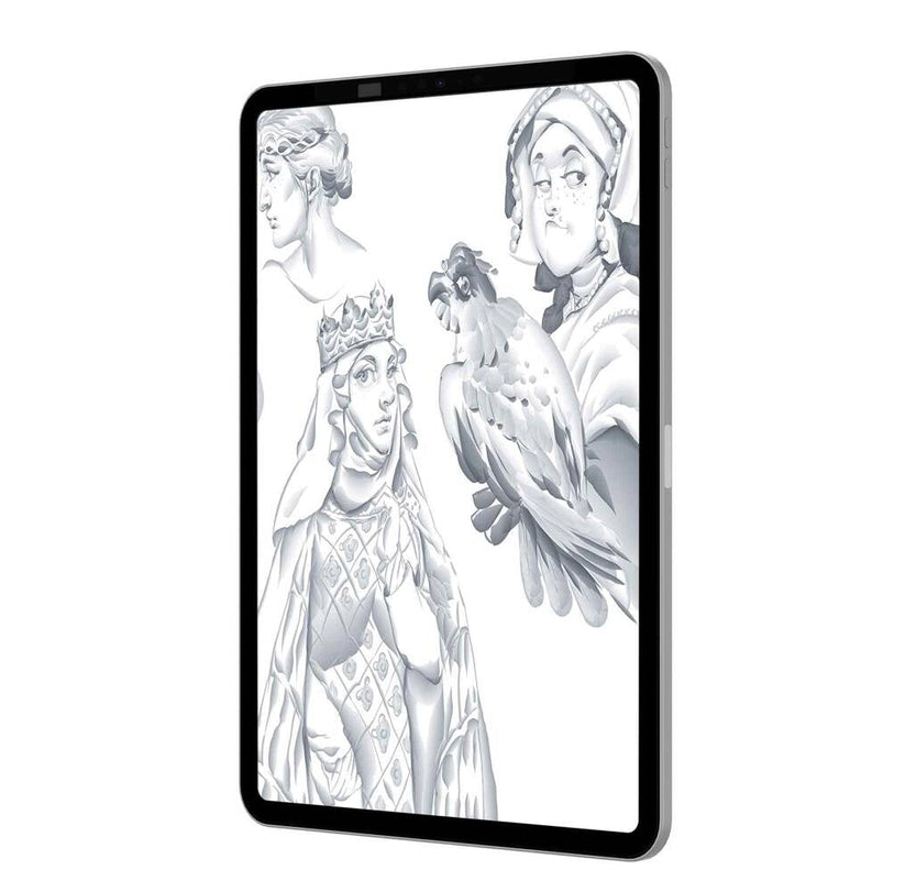 JCPal PaperTech Flex Paper Texture Screen Protector - elektrostatyczna osłona ekranu imitująca papier do iPad Pro 11" M4 2024