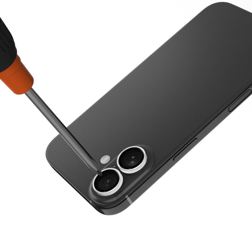 JCPal Preserver Camera Lens Protector - osłony na obiektywy do iPhone 16 16 Plus białe