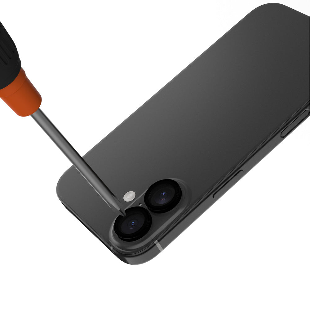 JCPal Preserver Camera Lens Protector - osłony na obiektywy do iPhone 16 16 Plus czarne