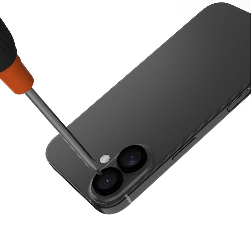 JCPal Preserver Camera Lens Protector - osłony na obiektywy do iPhone 16 16 Plus czarne