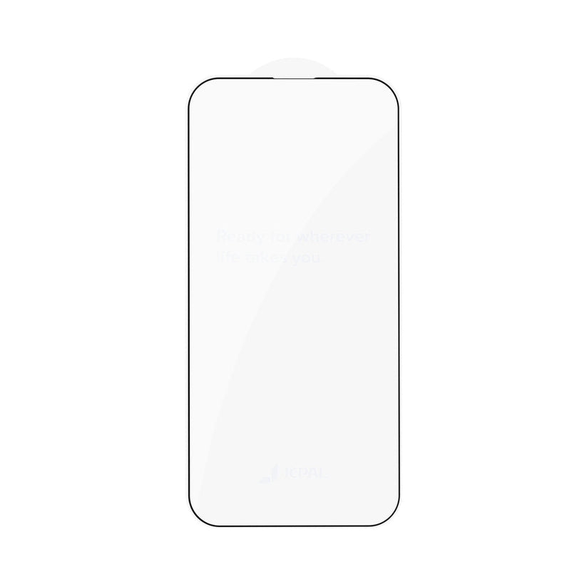 JCPal Preserver Tempered Glass Screen Protector - szkło hartowane do iPhone 16 Plus czarna ramka