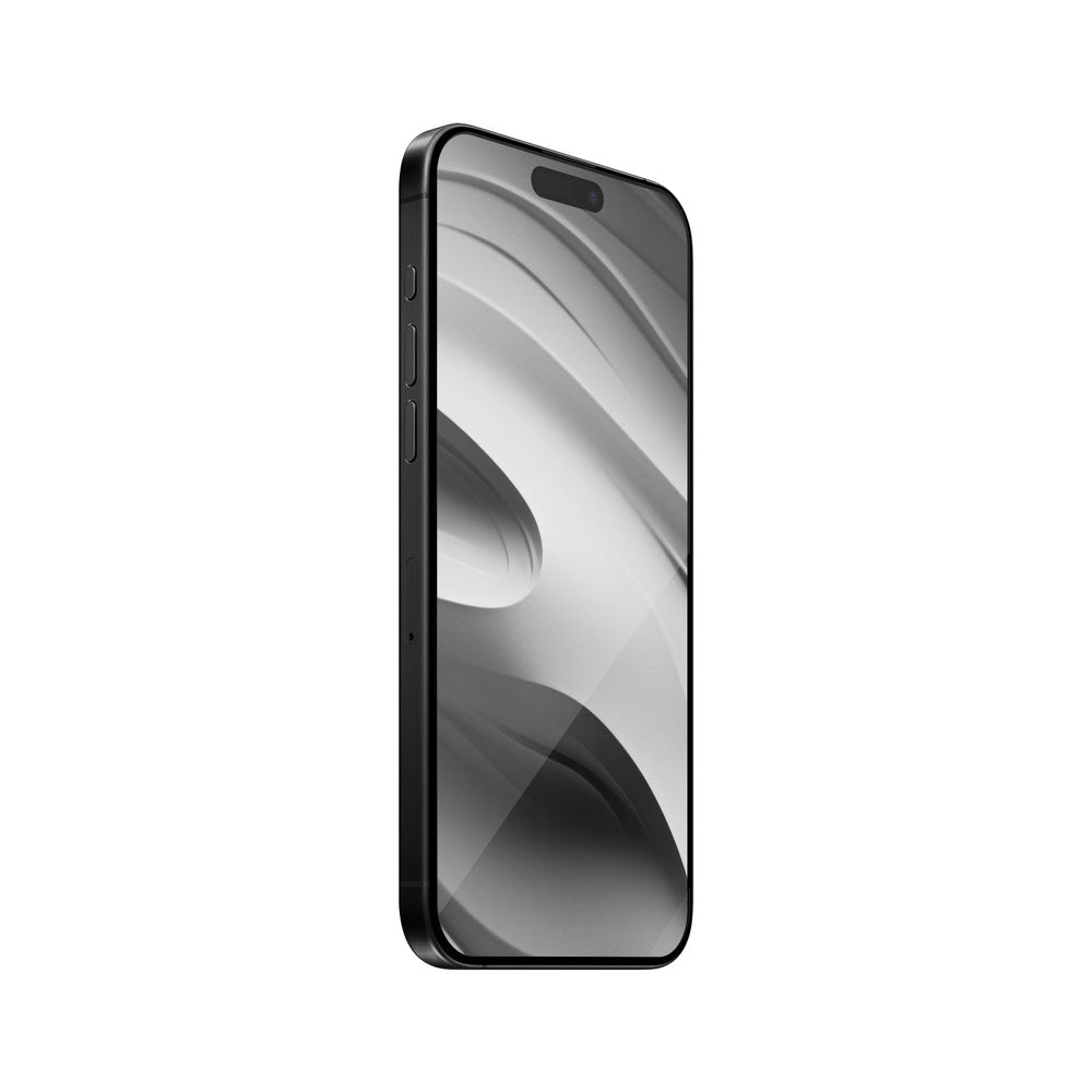 JCPal Preserver Tempered Glass Screen Protector - szkło hartowane do iPhone 16 Plus czarna ramka