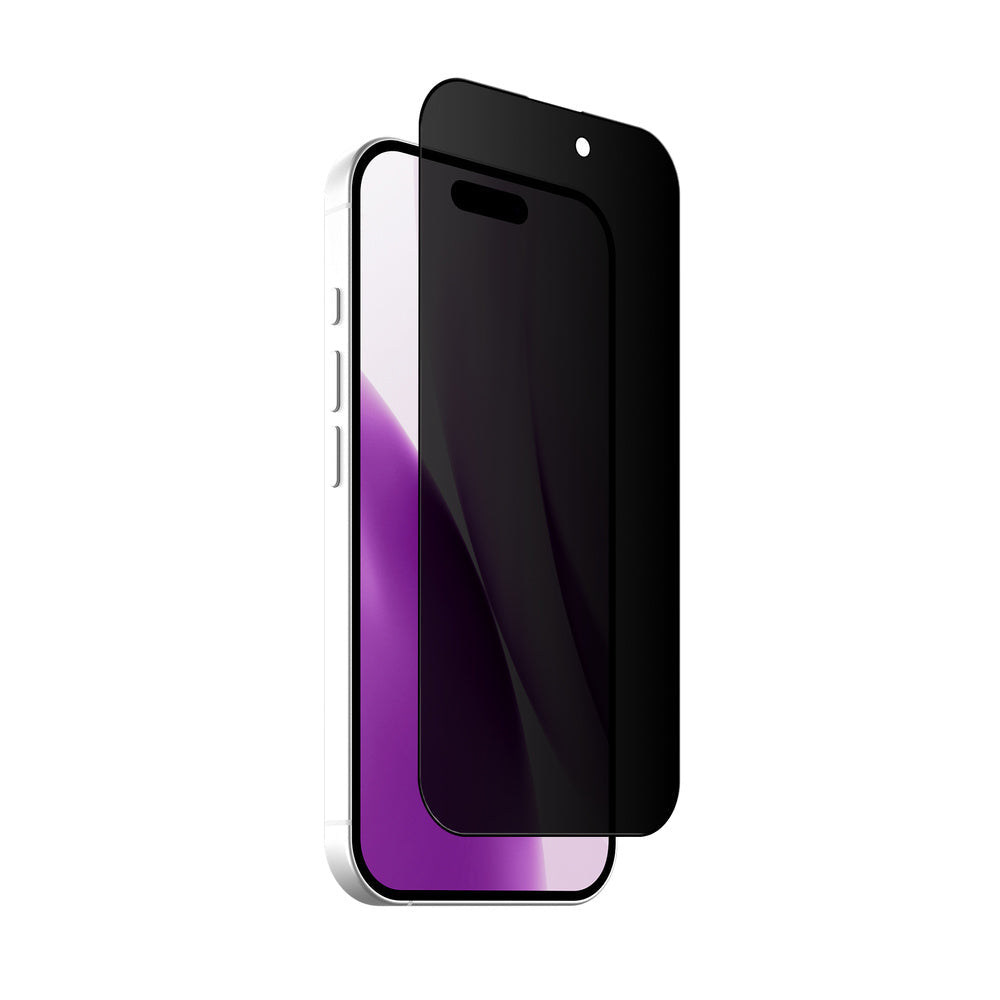 JCPal Preserver Privacy Tempered Glass Screen Protector - prywatyzujące szkło hartowane do iPhone 17 Pro