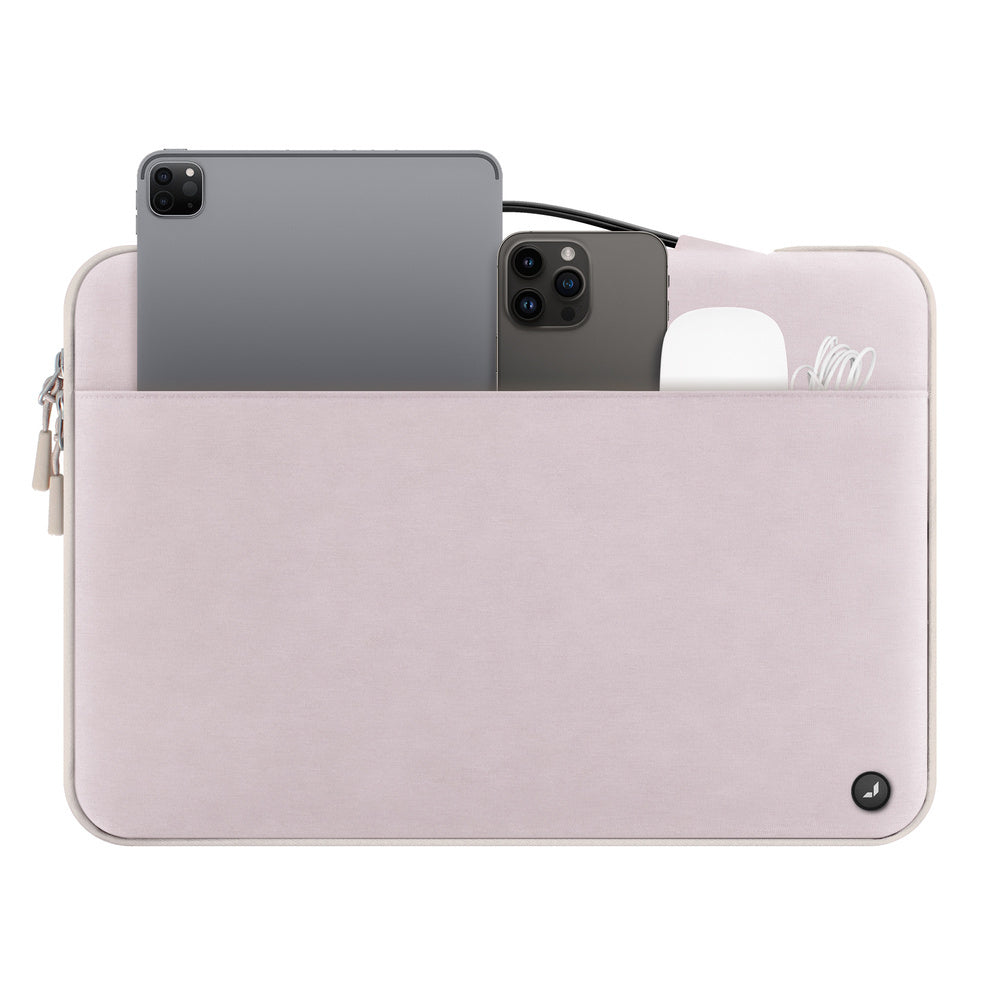 JCPal Nylon Business Style Sleeve - etui do MacBook 13 14" beżowe