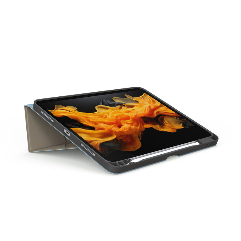 JCPal SlimFlex Folio with Pencil Holder - etui do iPad 10,9" 10 gen. (2022) 11" 11 gen. (2025) brazowe niebieskie
